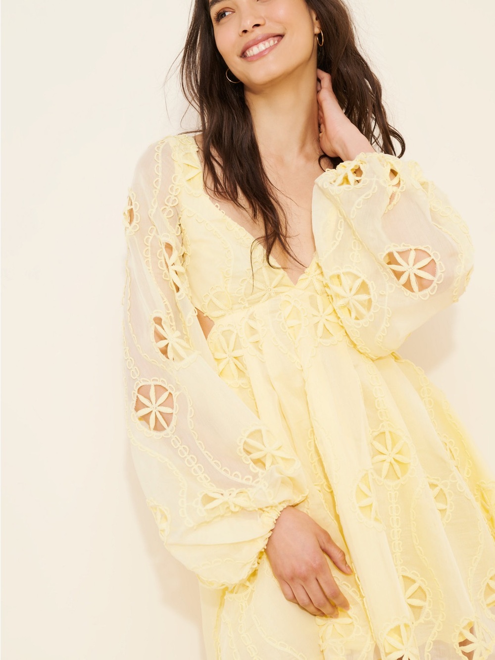 Bardot jovie babydoll dress